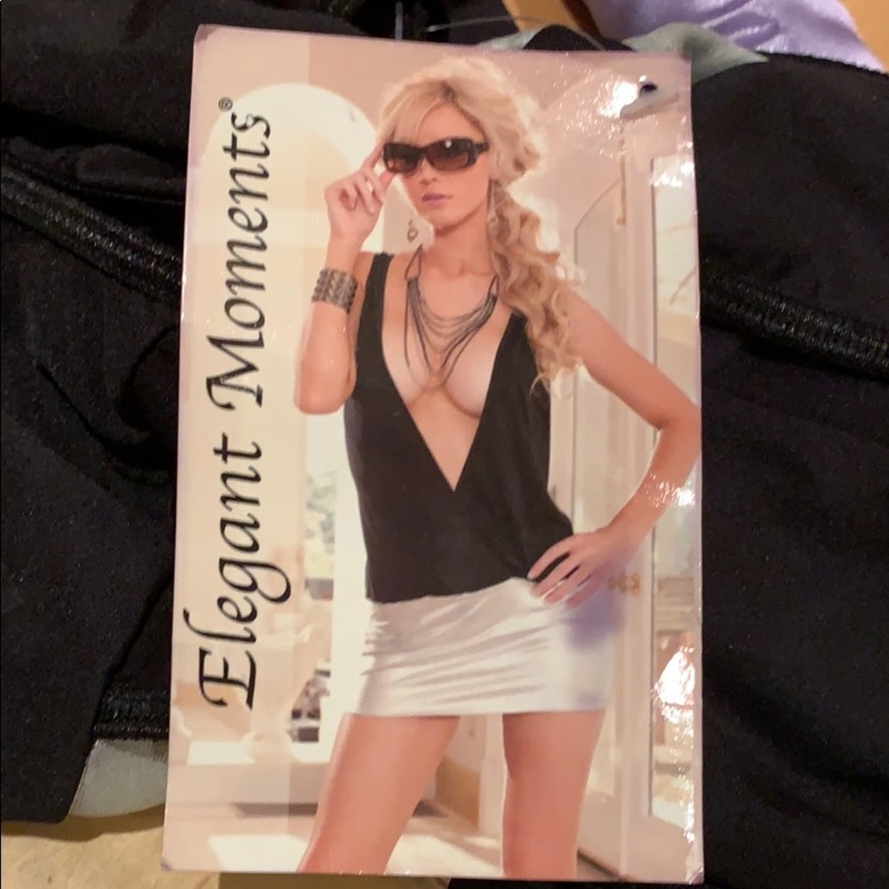 Black & Silver Dress NWT